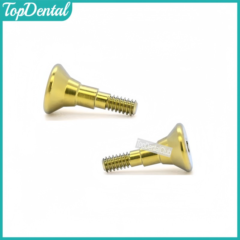 NC Dental Mini Healing Abutment Cap NC Fit Straumann ITI Yellow gallery