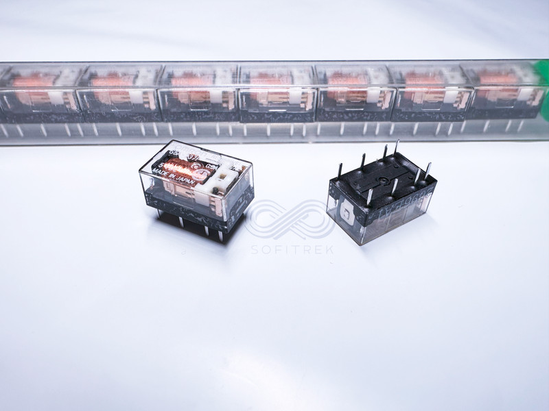 1X G5A-237P-DC5 Omron Subminiature Signal Relay 5V DC DPDT 0.5A 8-Pin G5A-237P