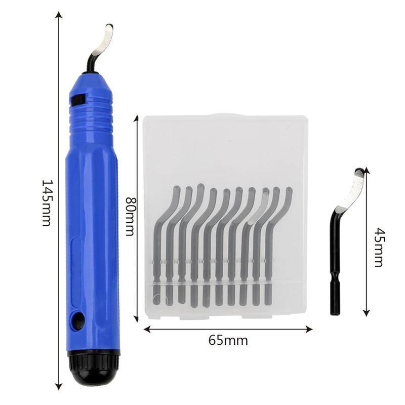 1set DIY Deburring Tool NB1100 Edge Cutter Handle Blades Trimming Kit - NEW gallery