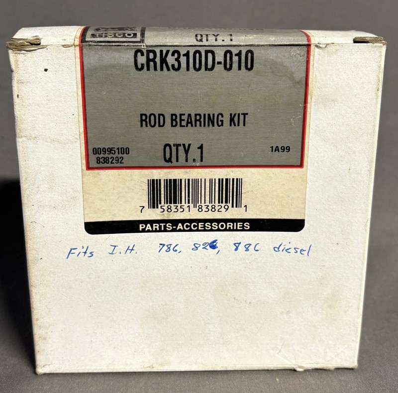 CRK310D-010 TISCO Main Bearing Kit International / Farmall Diesel