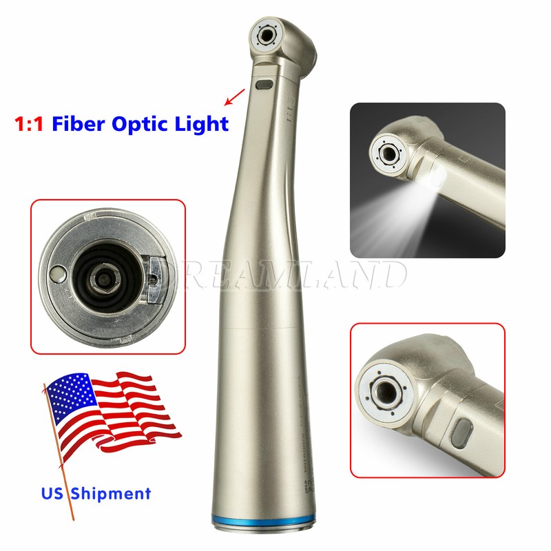 Dental LED Brushless Electric Micro Motor E-Type +1:1 /1:5 Increasing Handpiece
