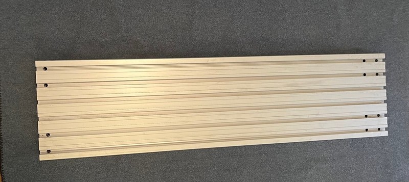 45 x 270 mm Bosch-RexRoth Aluminum Extrusion 42" Lengths Profile 3842 992 927 gallery