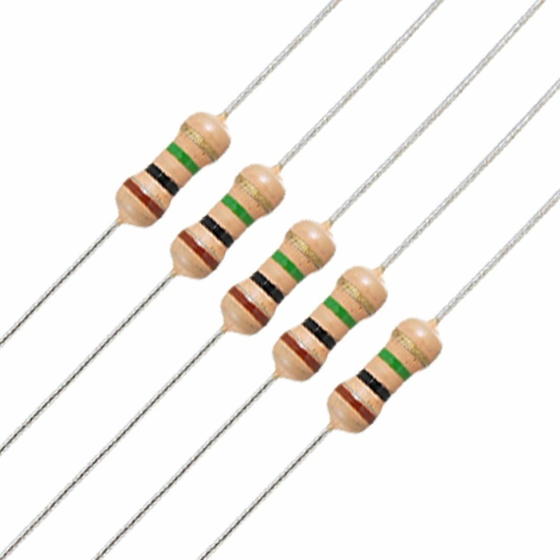 10 Pack~100PACK 1 M Ohm Ω 5% Tolerance 1/4W 0.25 Watt Carbon Film Resistor