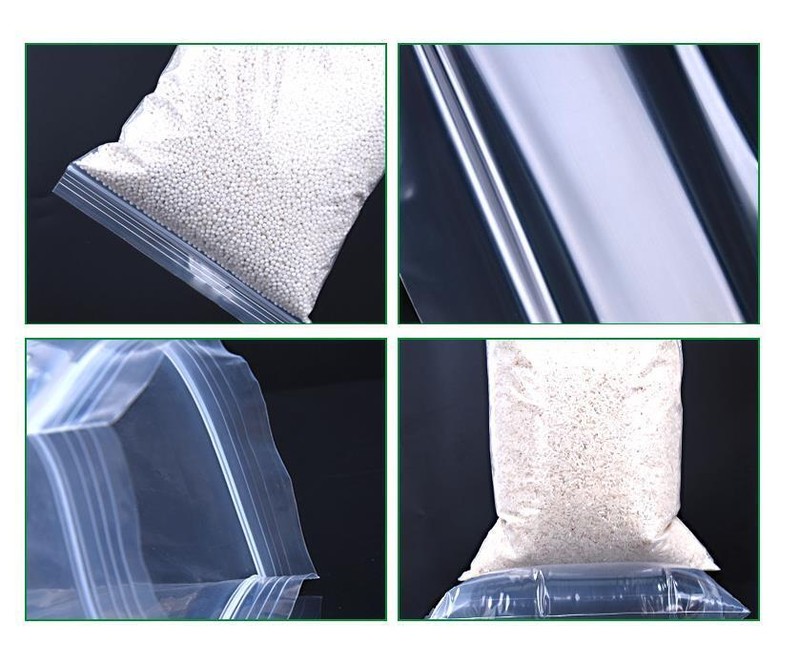 Clear Reclosable Seal Bag Plastic Poly Zipper Bags Zipper W/Hang Hole 2Mil gallery