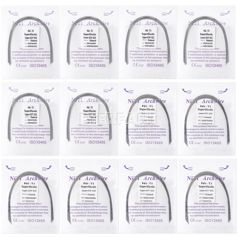 ETERFANT Dental 10pc/pack Ortho Arch Wires Super Elastic NiTi/Stainless Steel gallery