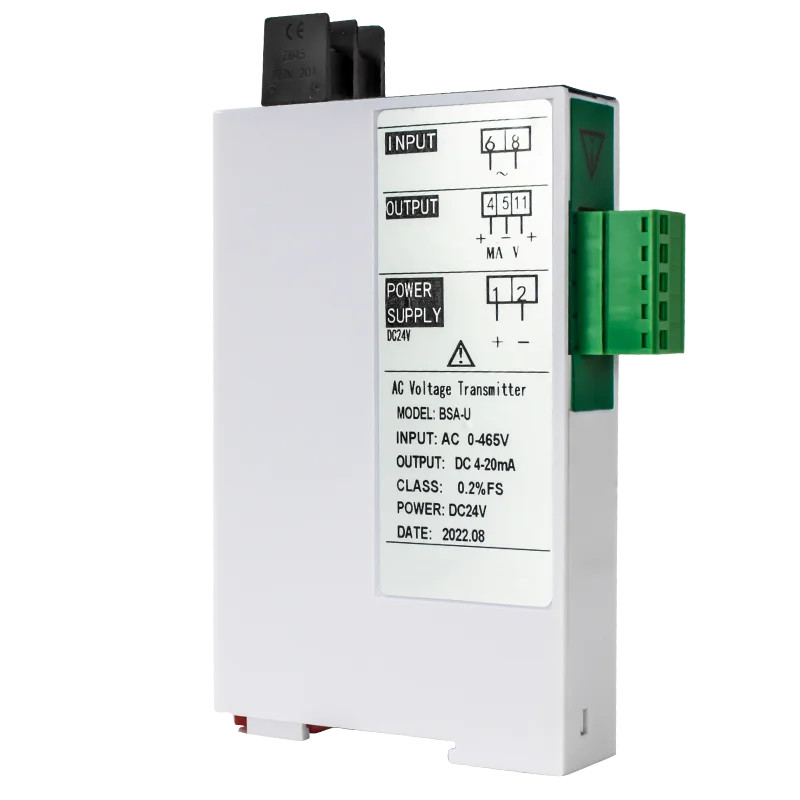 AC Current Transducer 0-1A 0-2A 0-5A 0-10A 0-20A 4-20mA 0-10V RS485 Sensor gallery