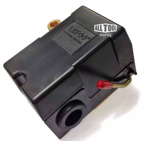 Pressure Switch Control Valve Air Compressor 95-125PSI 4 PORT HEAVY DUTY 26 AMP
