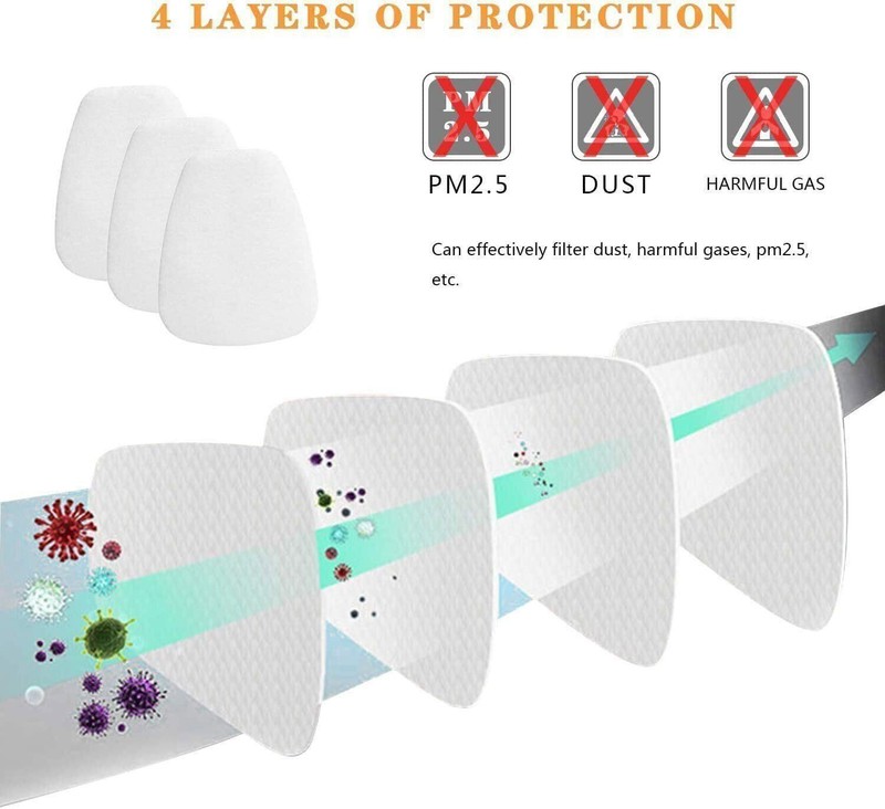 10/20/50Pcs 5N11 Cotton Filter Replacement For 6200 6800 7502 Respirator Filters gallery