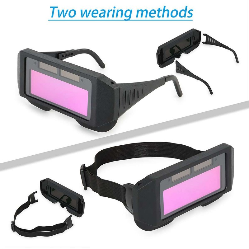 Auto Darkening Welding Glasses,Solar Welding Goggles Mask Helmet,Welder Goggle gallery