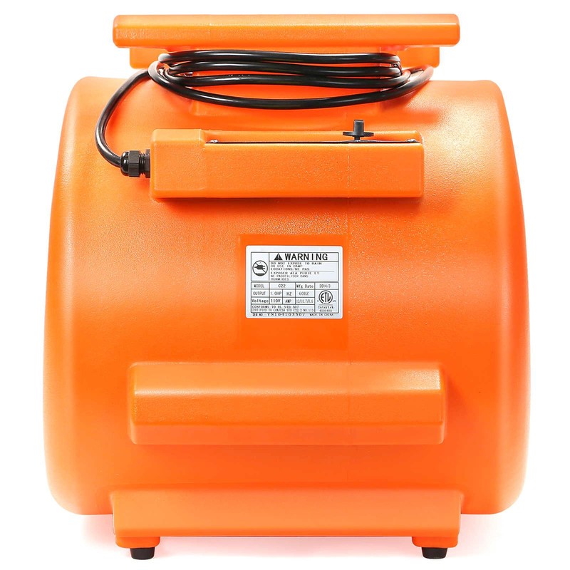 Air Mover Carpet Dryer 3 Speed 1 HP Floor Blower Fan Stackable for Water Damage gallery