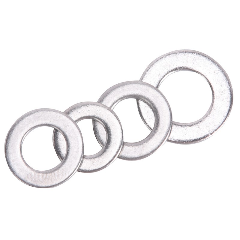 660pcs 304 SS Flat Washers Assortment Set 6 Sizes M3 M4 M5 M6 M8 M10 gallery