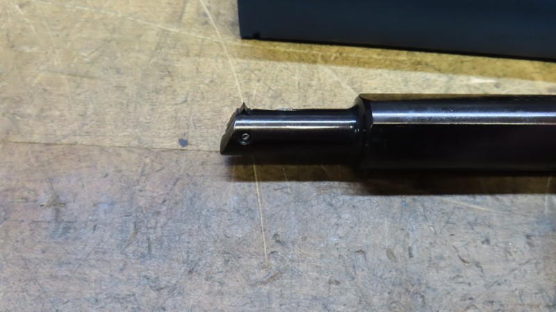Vardex AVRC 044-2U indexable threading boring bar 3/4" coolant thru RH 7" OAL gallery