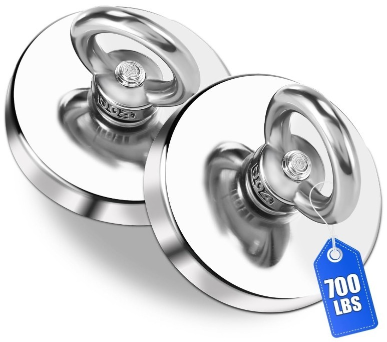 Fishing Magnets Super strong Rare Earth Neodymium Magnet set 150-1500 Lbs 1000Lb gallery