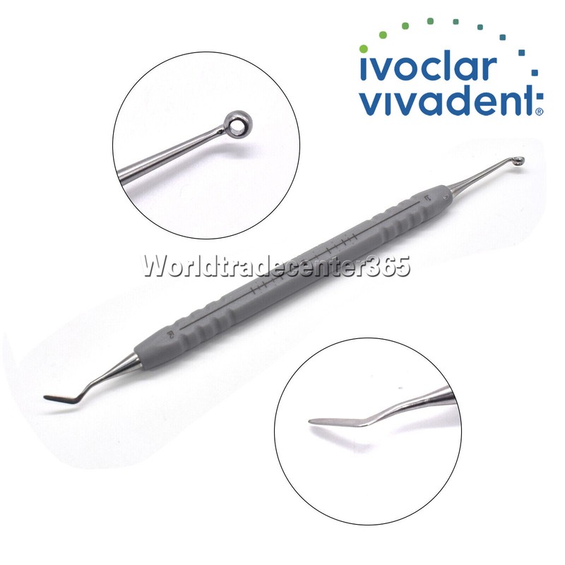 1set Dental Composite Resin Fill Handle Spatula Foam Veneer OptraSculpt Pads Kit gallery