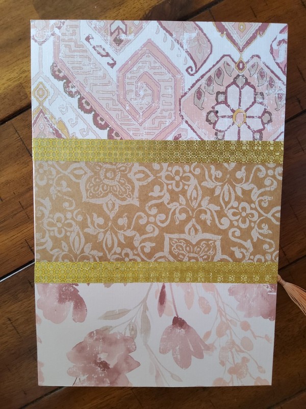 NEW Junk Journal Handmade Album Book w/ Pockets & Ephemera 9x6" gallery