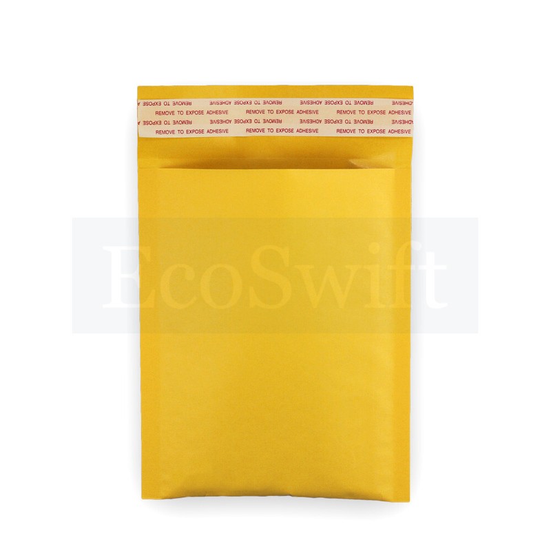 500 #T 5 x 6 EcoSwift Small Kraft Bubble Mailers Padded Shipping Envelopes Bags gallery