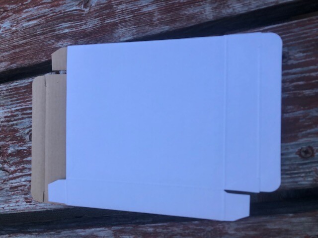 200 1″ THICK STURDY 5 5/8″ X 5″ CORRUGATED CD CASE CARDBOARD MAILER BOX SF002T