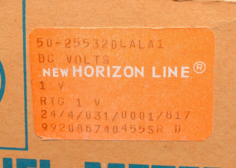 GE SQUARE PANEL METER 0-1 VOLTS DC (Lot 10D) gallery