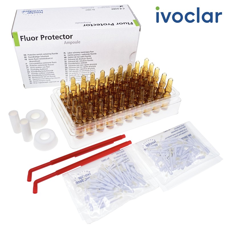 Fresh Fluor Protector Dental Fluoride Varnish Ivoclar Vivadent 0.4ML REF 63117