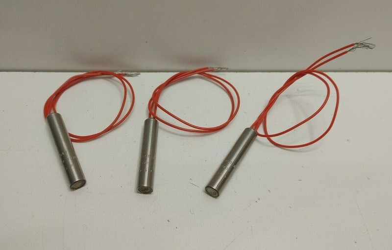 LOT OF 3 NEW OLD STOCK! GENERIC 240V 150W CARTRIDGE HEATERS 07 5 97 1487
