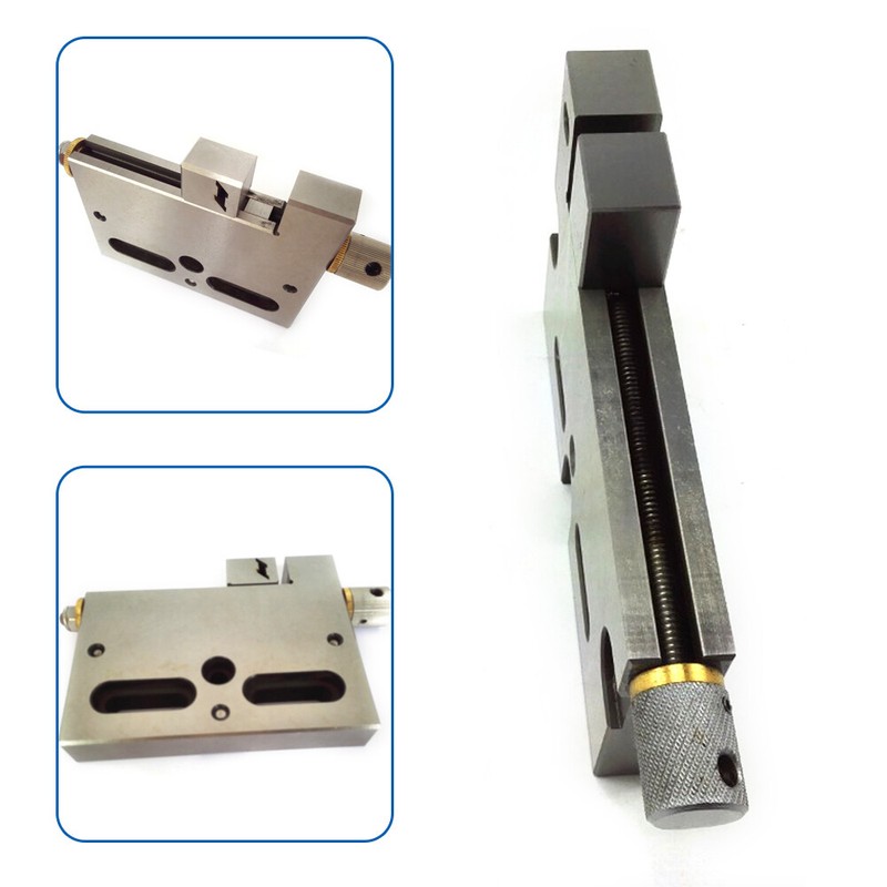 4" Wire EDM Vise 0-100mm Clamping Range Stainless High Precision Jaw Opening 3Kg gallery