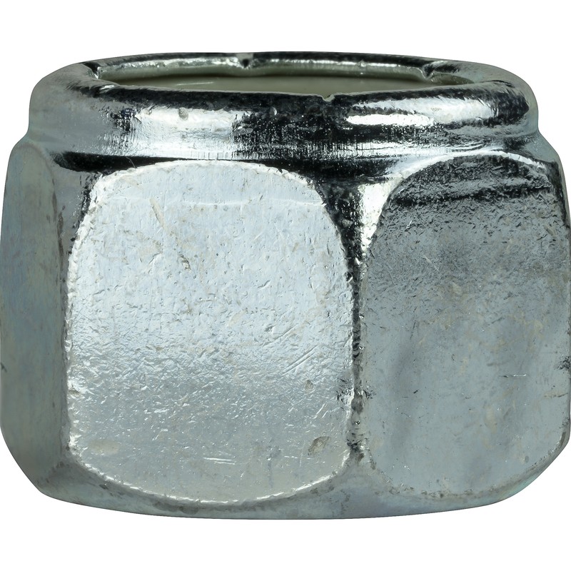 Nylon Insert Hex Lock Nuts Zinc Plated Grade 2 Steel Nyloc All Sizes Available gallery