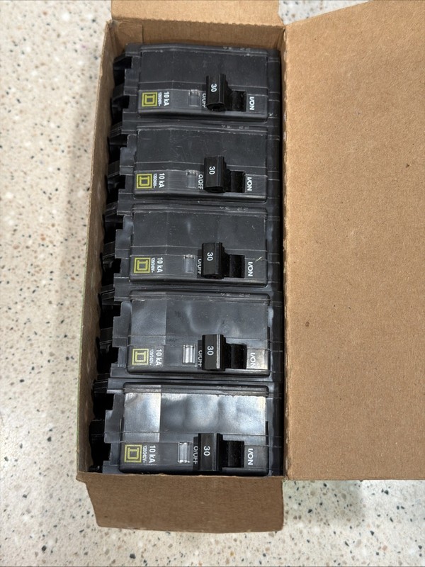 Square D QO230 (5 PACK) 2P 30A 120/240V Circuit Breaker *US SELLER LOT OF 5 NEW* gallery