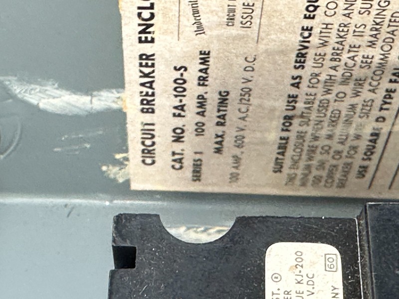 SQUARE D FAL-34030 CIRCUIT BREAKER 480VAC 3POLE 30AMP gallery
