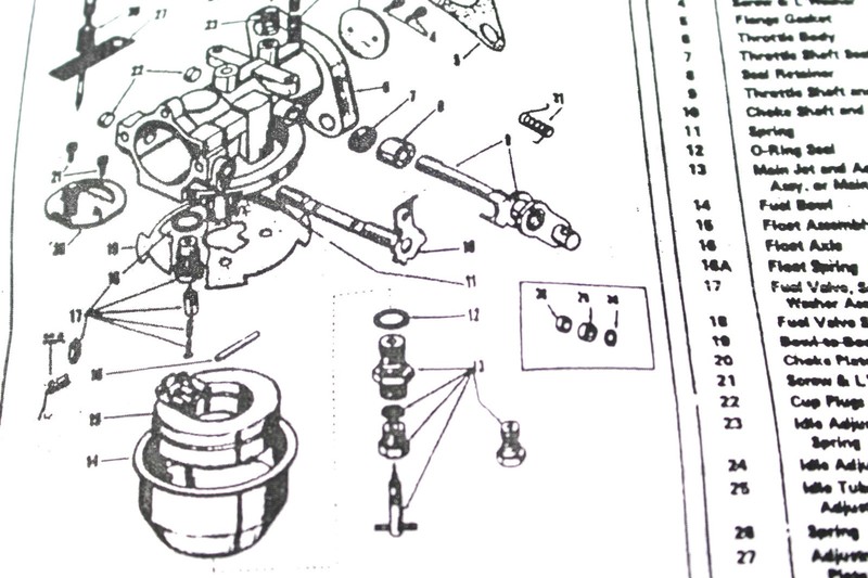 ZENITH Carburetor Kit fits Onan CCK CCKB 13262 13263 13763 13278 141D690 D58 gallery