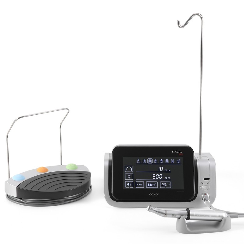 COXO Dental Implant Motor System +20:1 LED Handpiece /Universal Irrigation Tube