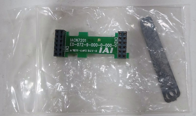 1 NEW IAI ED-072-9-000-0-000 JUMPER CONNECTOR MODULE NNB ***MAKE OFFER***