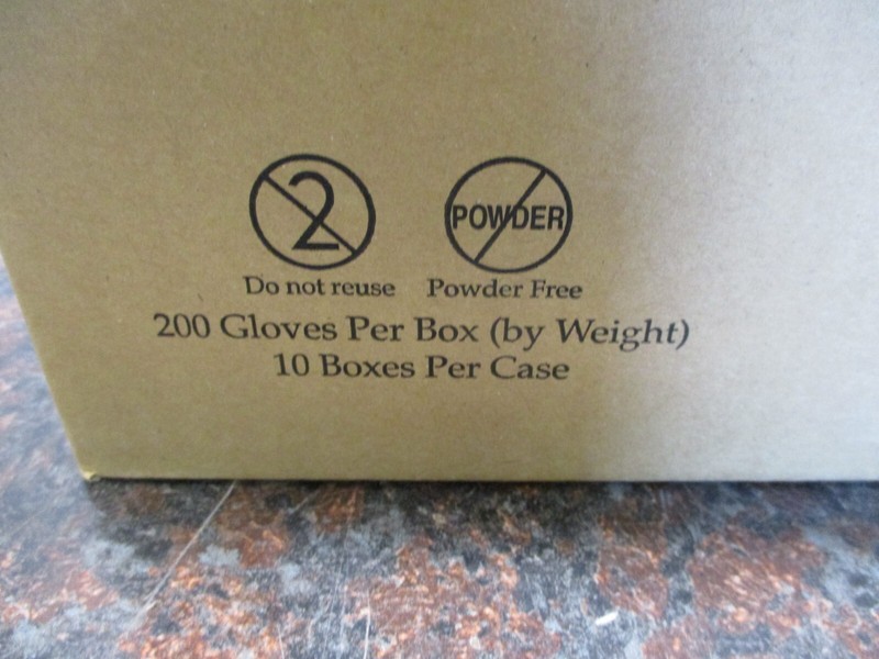 CASE OF 10 BOXES 200 PER CRITERION N200 LARGE 9007440 POWDER FREE EXAM GLOVES gallery