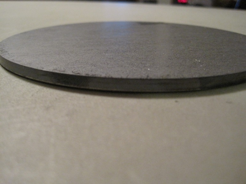 3/16" Steel Plate, Disc Shaped, 7" Diameter, .1875 A36 Steel, Round, Circle gallery