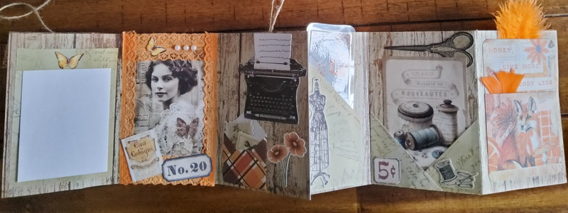 New Junk Journal Handmade Booklet Book Vintage "LITTLE THINGS" Pockets Ephemera gallery