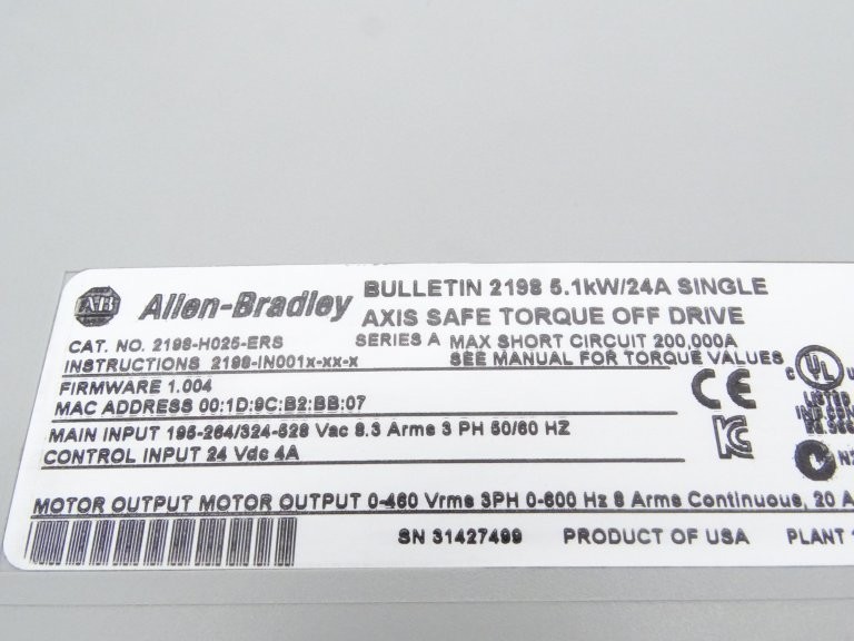 ALLEN BRADLEY 2198-H025-ERS SERVO DRIVE NEW – New In Box