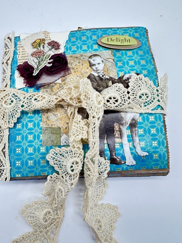 Junk Journal Delight Themed Medium Is Brown Paper Bags And Coffee Dyed Paper gallery
