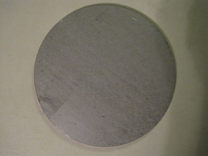 3/16″ Steel Plate, Disc Shaped, 7″ Diameter, .1875 A36 Steel, Round, Circle