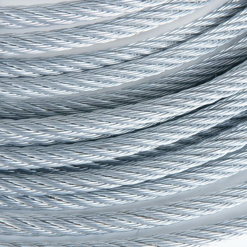 1/4″ Galvanized Aircraft Cable Steel Wire Rope 7×19 (700 Feet)