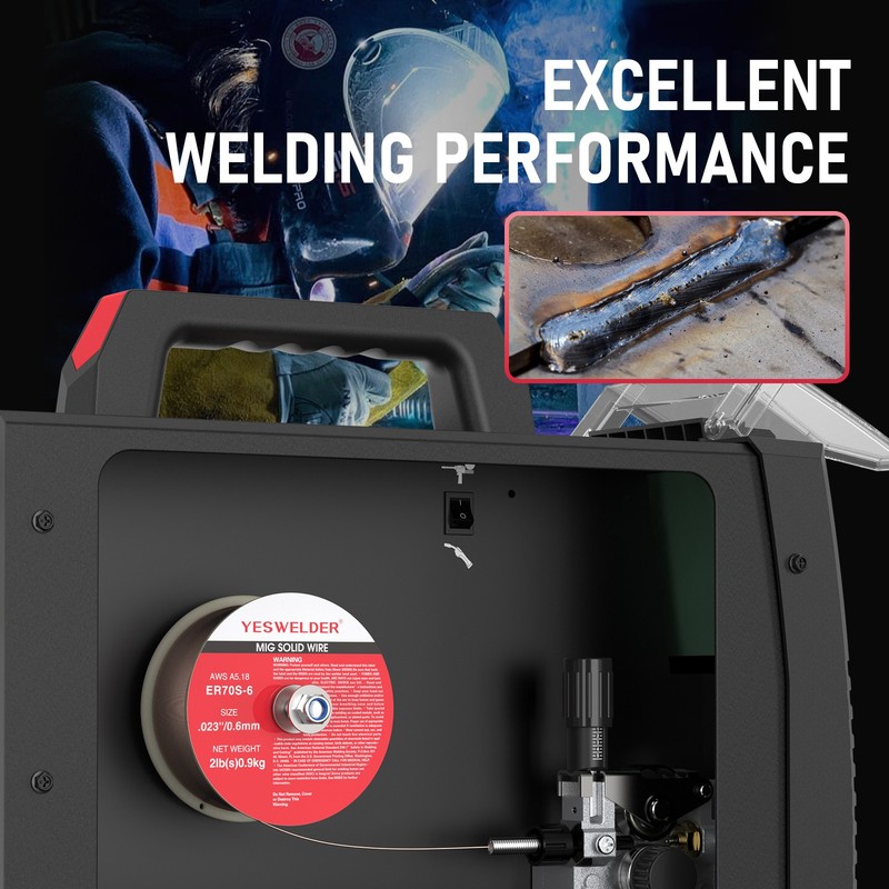 ER70S-6 MIG Wire .023/.030/.035 2LB Carbon Steel Solid Spool Welding gallery