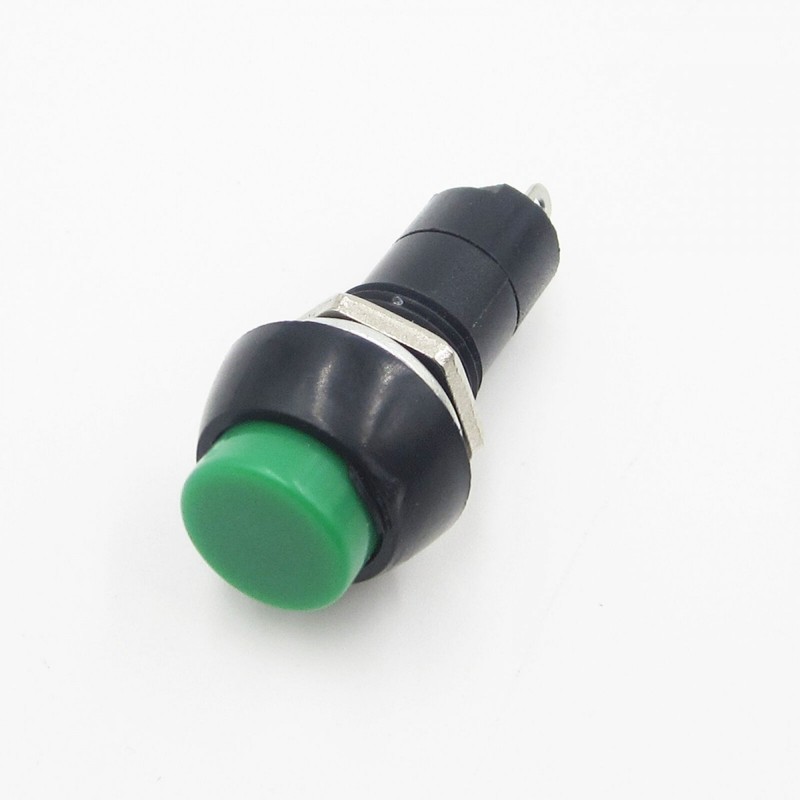 5x Green Push Button Momentary Reset Switch 12V Car Horn 1.5A 125V/3A 250V AC gallery