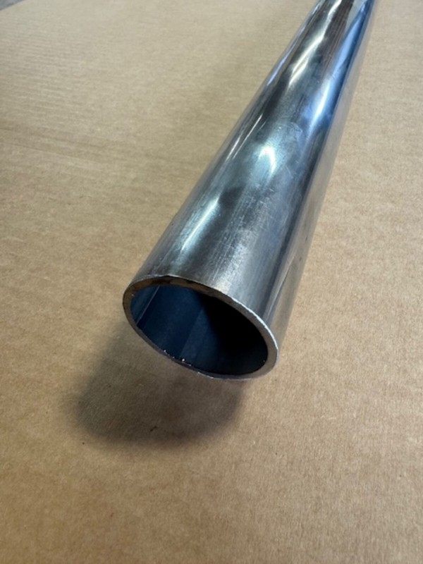 2″ Diameter 304 Stainless Steel Round Tube, 2″ OD x 1/8″ Wall x 4” Length