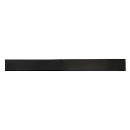 Zoro Select Bulk-Rs-Sbr75-135 Rubber Strip,Sbr,3/8″Thick,36″X2″,70A
