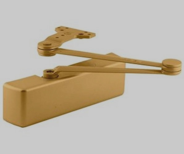LCN 4040XP Heavy Duty Door Closer Brass 8.5 lb Load Capacity 60″ Door Width
