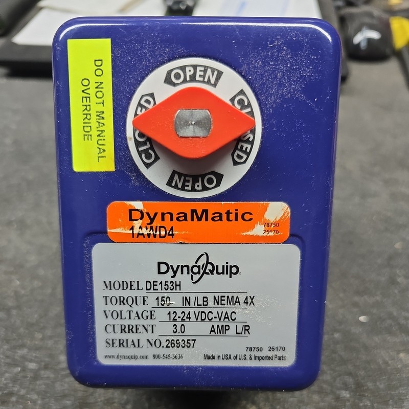 Dyna Quip Genuine Electric Actuator 1AWD4/ DE153H