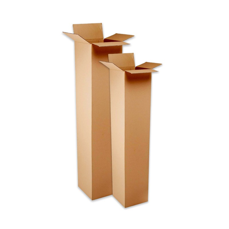 4 x 4 x 28 Corrugated Boxes ECT-32 Pack of 25