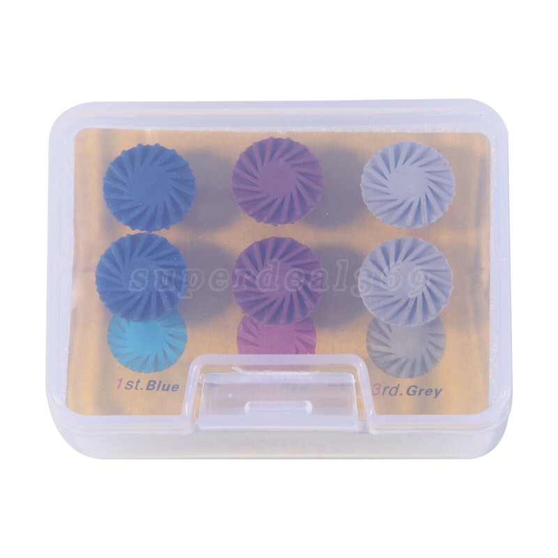 Dental Composite Polishing Diamond System RA Disc 14mm Wheels Coarse Medium Fine gallery