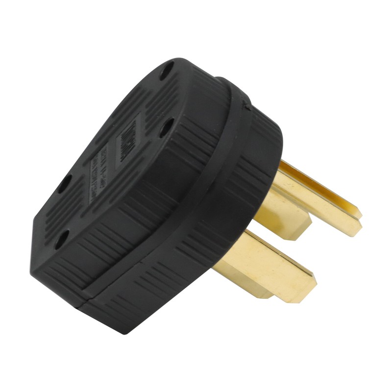 For NEMA 14-50P Male Plug 50A 125/250V Dryer RV Generator Plug 14-50 gallery