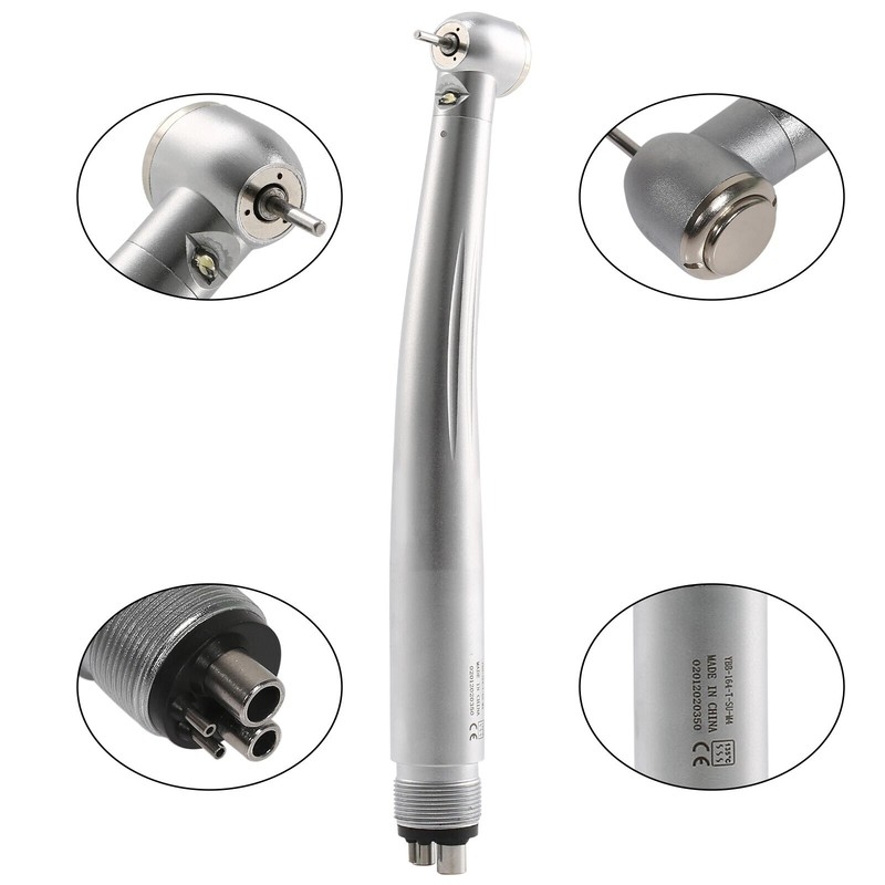 NSK Style Dental Fiber Optic LED E-generator High Speed Handpiece Turbine 4 HOLE gallery