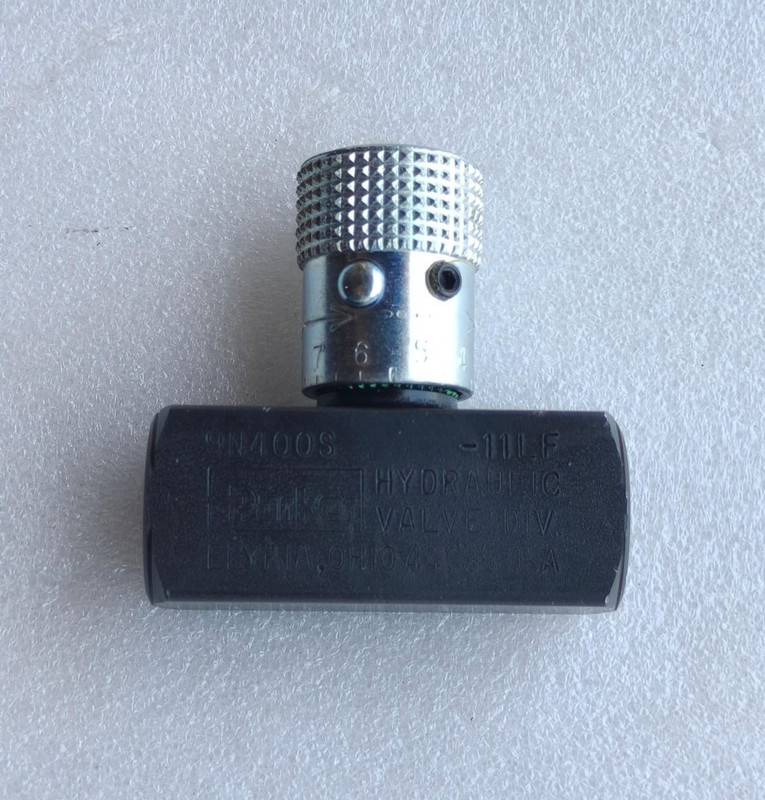 Parker Hydraulic Valve 9N400S 5000 PSI 345 Bar