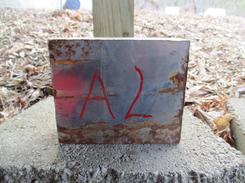A2 Tool Steel Close to 4-7/8″ x 1-3/8″ x 4-1/8″